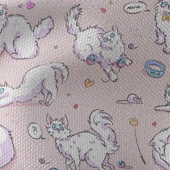 Surprised Cat Playing Waterproof Canvas