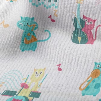 Cat Playing Musical Instrument Terry