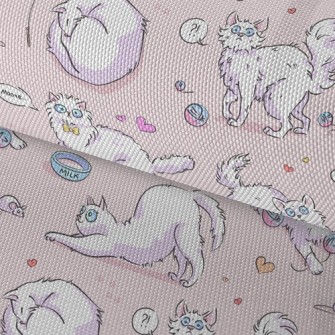 Surprised Cat Playing Waterproof Oxford