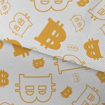 Funny Bitcoin Symbols Waterproof Oxford