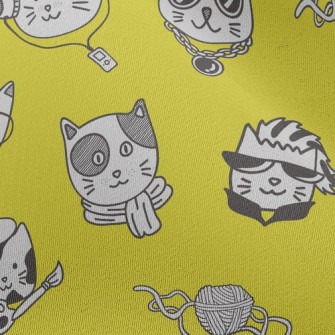 Cats From All Walks Of Life Chiffon