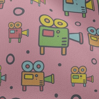 Colorful Movie Camera Chiffon