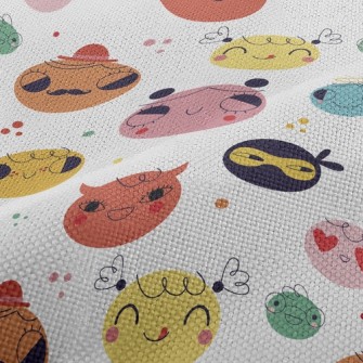 Big Face With Cute Expression Performance Linen