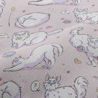 Surprised Cat Playing Performance Linen