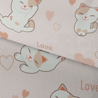 Playing Coquettishly With Cats Waterproof Oxford