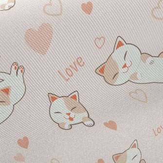 Playing Coquettishly With Cats Twill