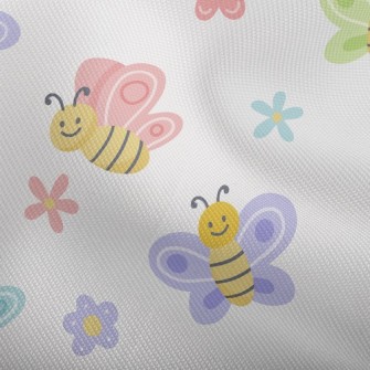 Cute Bee And Butterfly Dobby