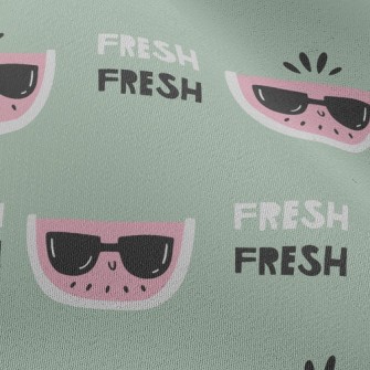 Handsome Sunglasses Watermelon Chiffon