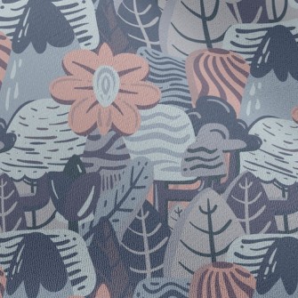 Psychedelic Art Hill Chiffon