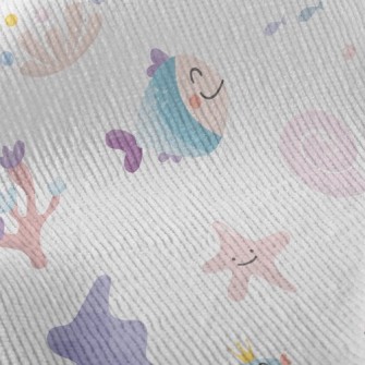 Colorful Fish Underwater Kingd Standard Corduroy