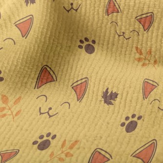 Squinting Cat Face Terry