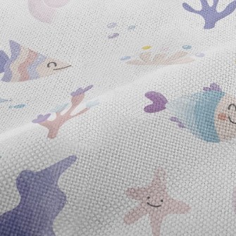 Colorful Fish Underwater Kingd Performance Linen