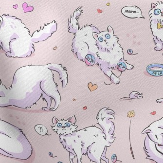 Surprised Cat Playing Stretch Ponte