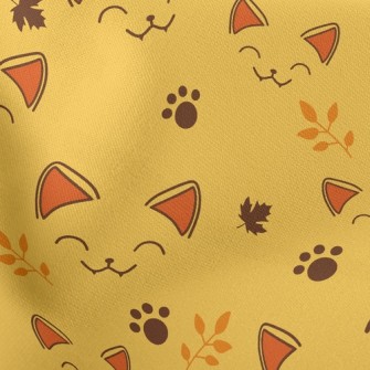 Squinting Cat Face Stretch Ponte