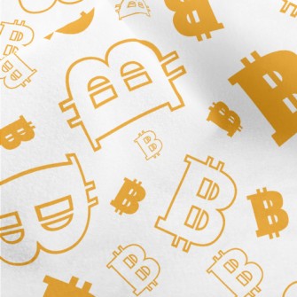 Funny Bitcoin Symbols Micro Fleece