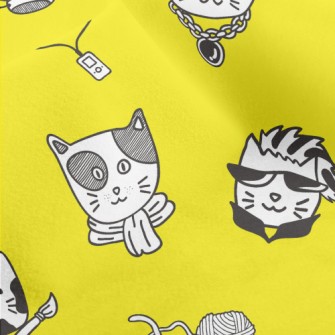 Cats From All Walks Of Life Micro Fleece