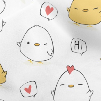 Love Sleepy Bicolor Chick Micro Fleece