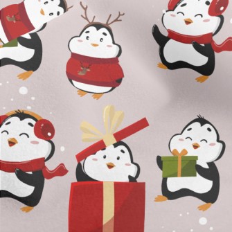 Exciting Gift Penguin Micro Fleece