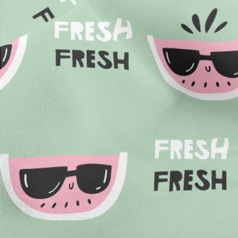 Handsome Sunglasses Watermelon Micro Fleece