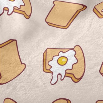 Toast With Poached Eggs Minky