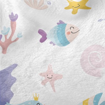 Colorful Fish Underwater Kingd Minky