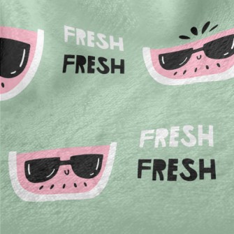 Handsome Sunglasses Watermelon Minky