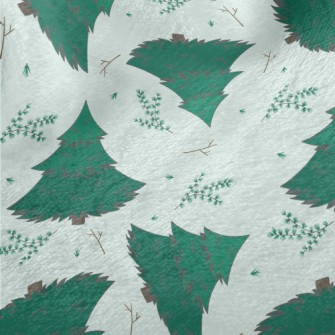 European Fir Trees Minky