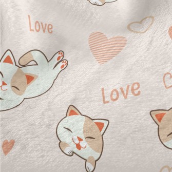 Playing Coquettishly With Cats Minky