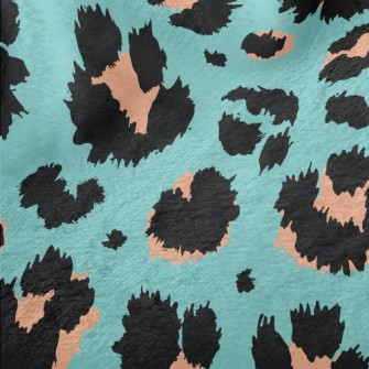 Fashion Fluorescent Leopard Pr Minky
