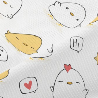 Love Sleepy Bicolor Chick Piqué