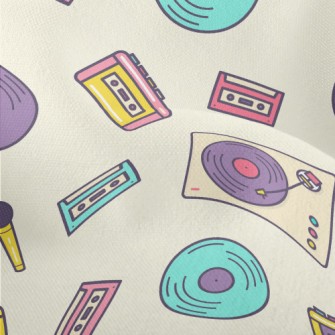 Cassette Vinyl Record Lightweight Performance Linen
