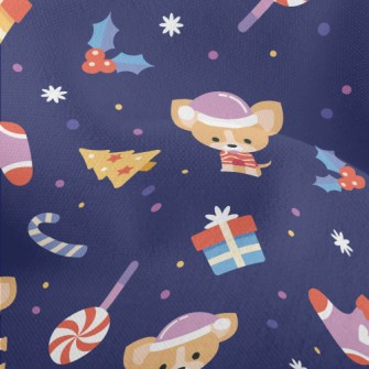 Funny Dressed Up Chihuahua Lightweight Performance Linen