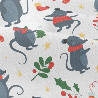 Happy Christmas Mouse Modern Jersey