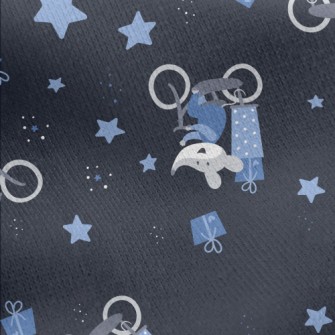 Rat Postman Delivers Gifts Jersey Backed Fleece
