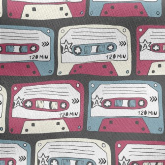 Cool Two-color Cassette Jersey Backed Fleece