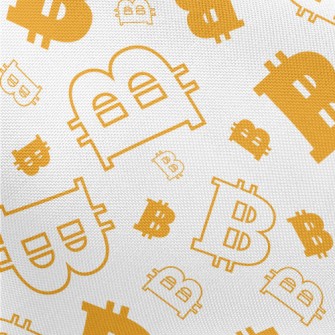 Funny Bitcoin Symbols Pongee