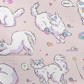 Surprised Cat Playing Pongee