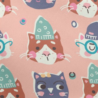 Proud Expression Kitten Pongee