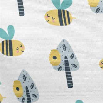 Hard Working Bee Pongee