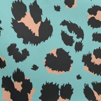Fashion Fluorescent Leopard Pr Pongee