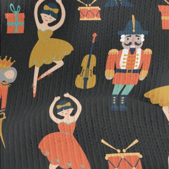 Nutcracker Ballet Girl Stretch Jersey