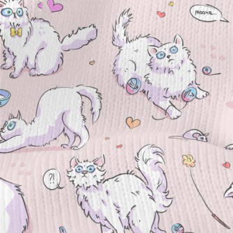 Surprised Cat Playing Stretch Jersey