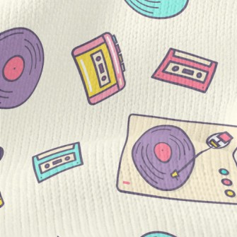Cassette Vinyl Record Stretch Jersey