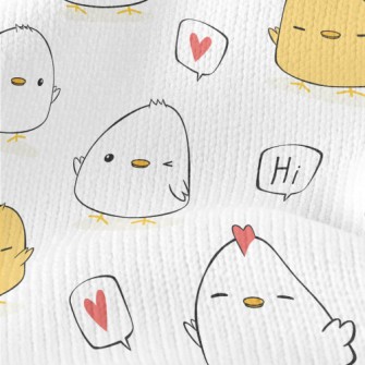 Love Sleepy Bicolor Chick Stretch Jersey