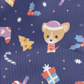 Funny Dressed Up Chihuahua Stretch Jersey