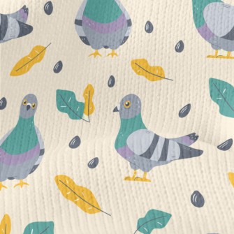 Walking Pigeons With Fallen Le Stretch Jersey