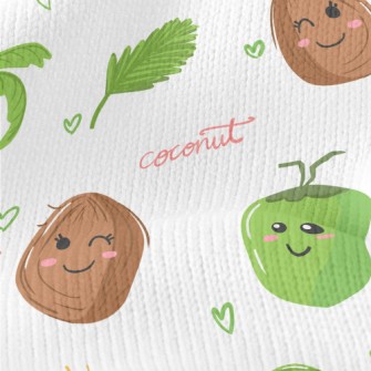 Playful Swinging Coconut Tree Stretch Jersey