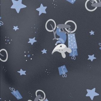 Rat Postman Delivers Gifts Lightweight Cotton Poplin