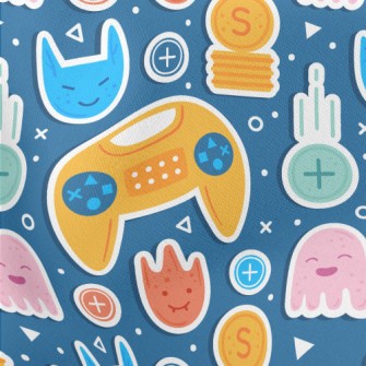 Elf Coin Game Lightweight Cotton Poplin