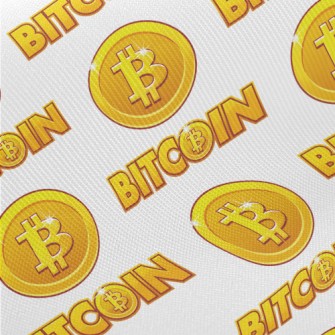 Virtual Bitcoin Midweight Cotton Poplin